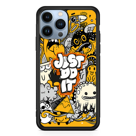 Nike Make Smile with Doodle iPhone 15 Pro Case-Xtracase