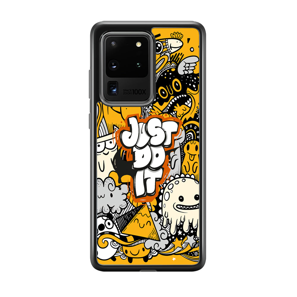 Nike Make Smile with Doodle Samsung Galaxy S20 Ultra Case-Xtracase