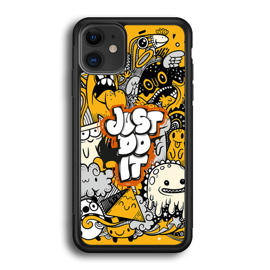 Nike Make Smile with Doodle iPhone 12 Case-Xtracase