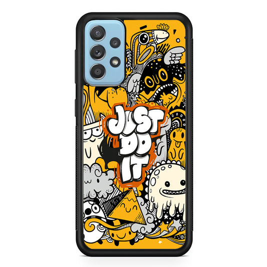 Nike Make Smile with Doodle Samsung Galaxy A52 Case-Xtracase