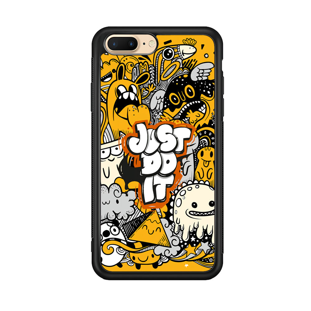 Nike Make Smile with Doodle iPhone 8 Plus Case-Xtracase