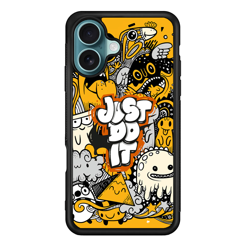 Nike Make Smile with Doodle iPhone 16 Case - Xtracase