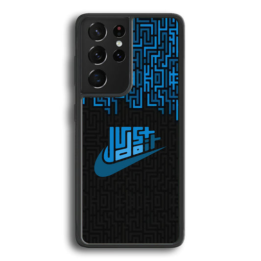 Nike Matrix of Ocean Samsung Galaxy S21 Ultra Case-Xtracase