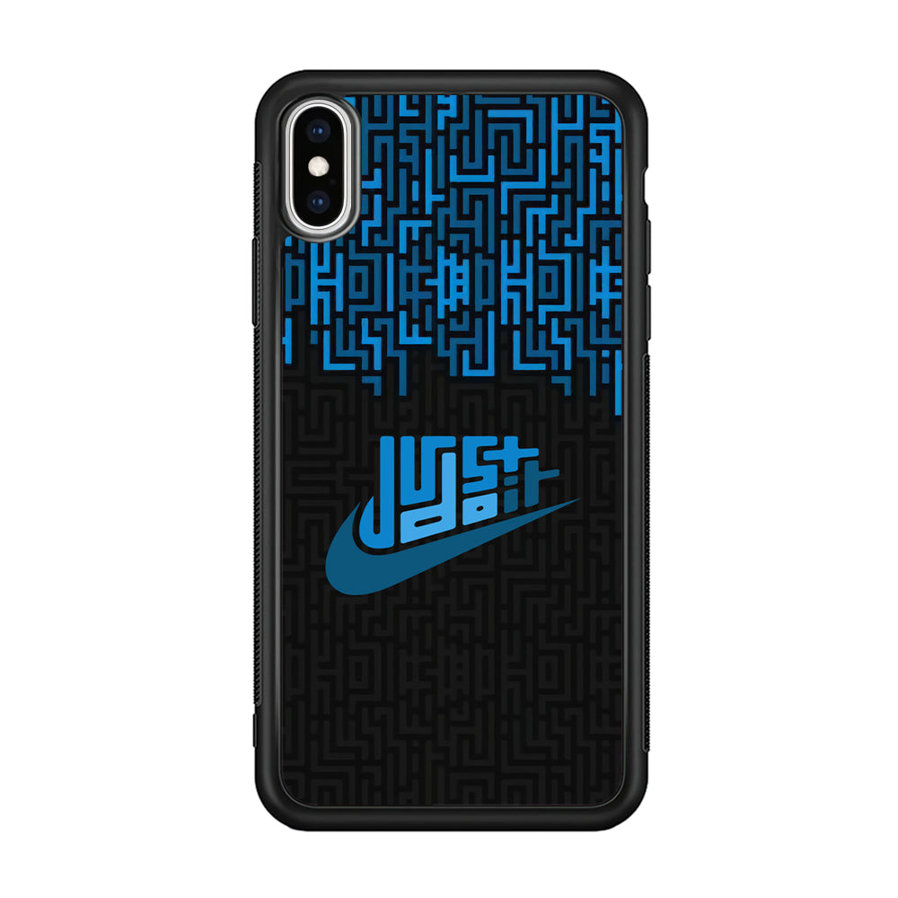 Nike Matrix of Ocean iPhone Xs Case-Xtracase
