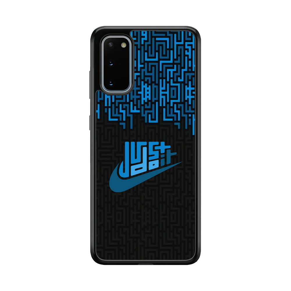 Nike Matrix of Ocean Samsung Galaxy S20 Case-Xtracase