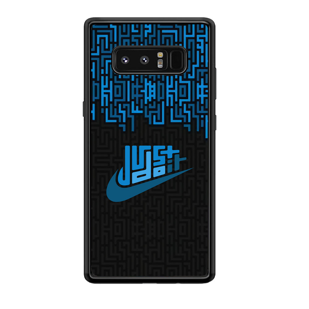 Nike Matrix of Ocean Samsung Galaxy Note 8 Case-Xtracase