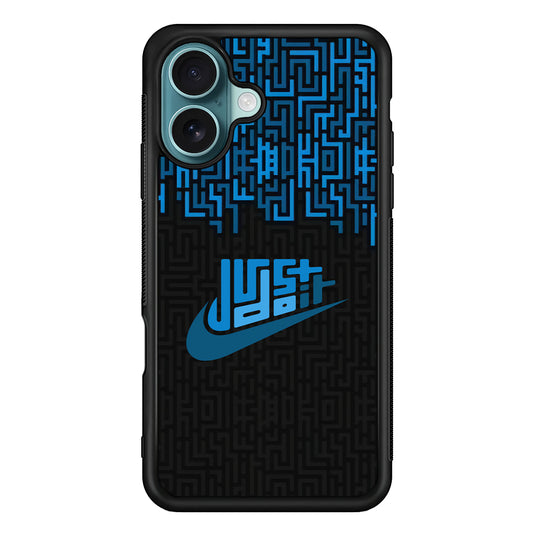 Nike Matrix of Ocean iPhone 16 Case - Xtracase