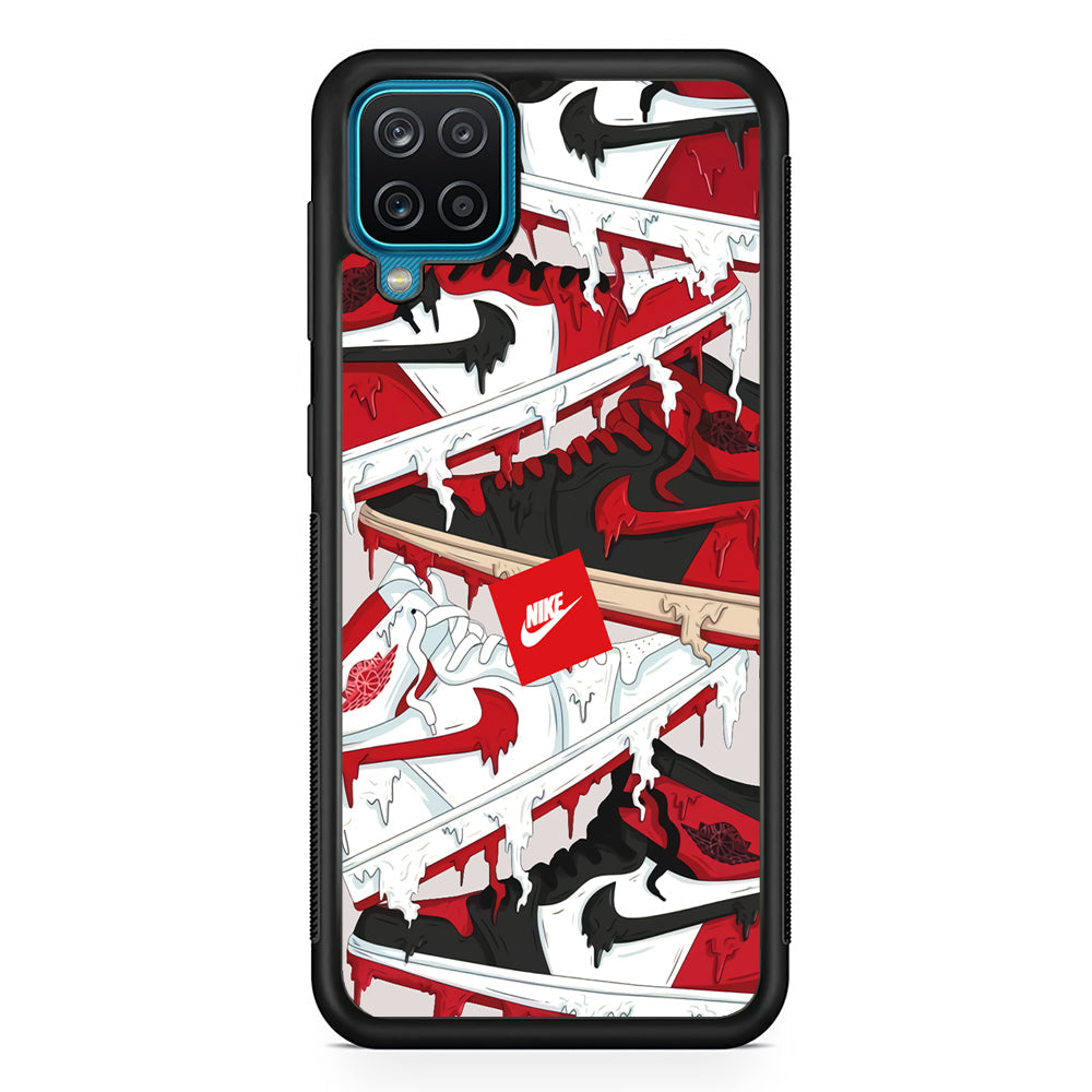 Nike Melt and Drip Samsung Galaxy A12 Case-Xtracase