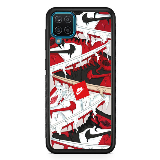 Nike Melt and Drip Samsung Galaxy A12 Case-Xtracase