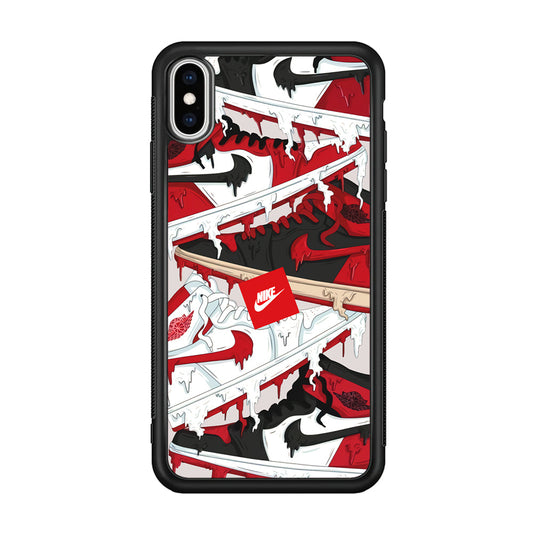 Nike Melt and Drip iPhone Xs Case-Xtracase