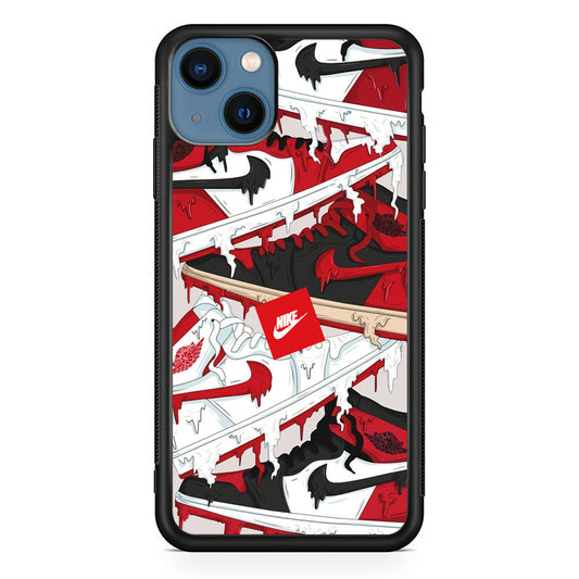 Nike Melt and Drip iPhone 13 Case-Xtracase