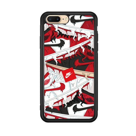 Nike Melt and Drip iPhone 8 Plus Case-Xtracase