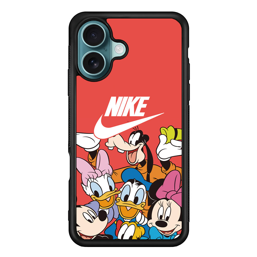 Nike Mickey Family iPhone 16 Plus Case - Xtracase