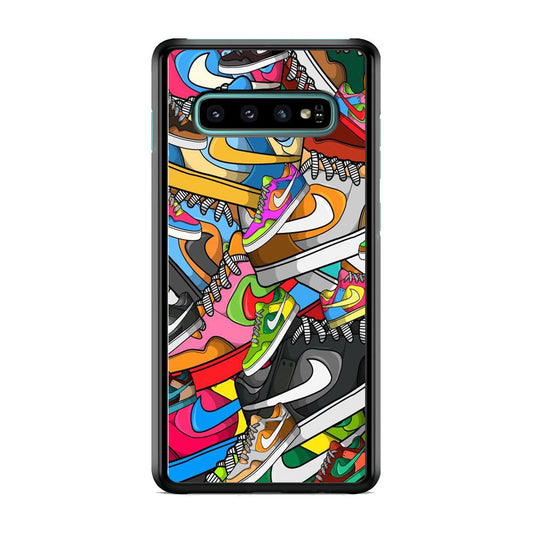 Nike Mix Shoes Samsung Galaxy S10 Plus Case-Xtracase