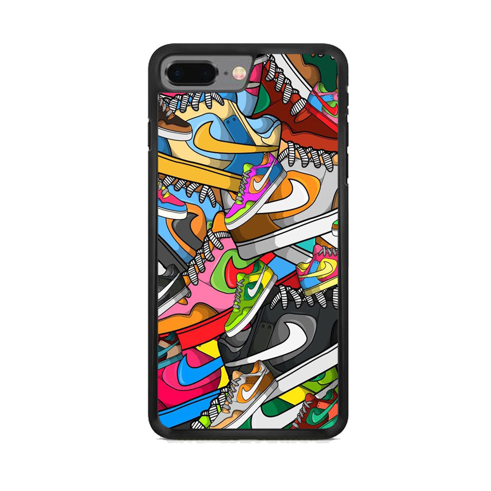 Nike Mix Shoes iPhone 7 Plus Case-Xtracase
