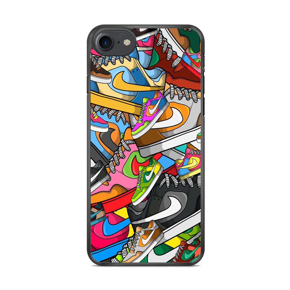 Nike Mix Shoes iPhone 8 Case-Xtracase