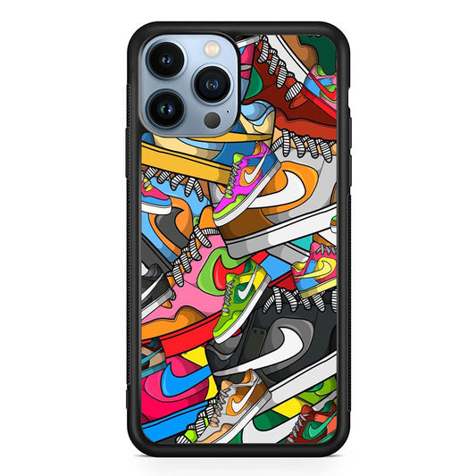 Nike Mix Shoes iPhone 13 Pro Case-Xtracase