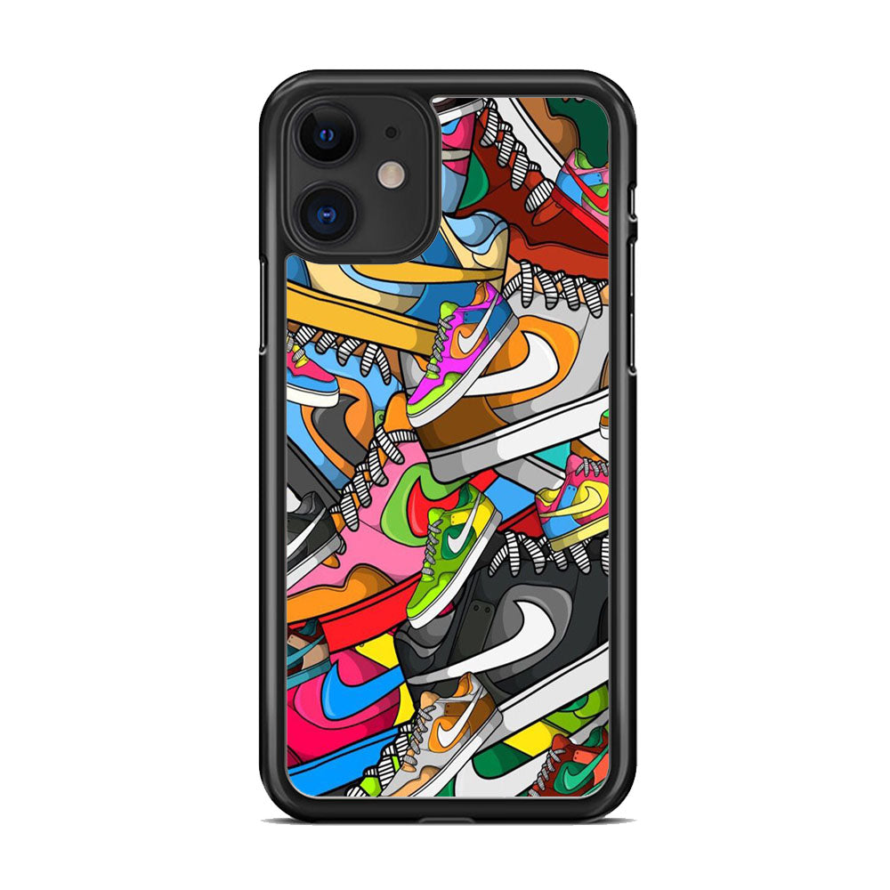Nike Mix Shoes iPhone 11 Case-Xtracase