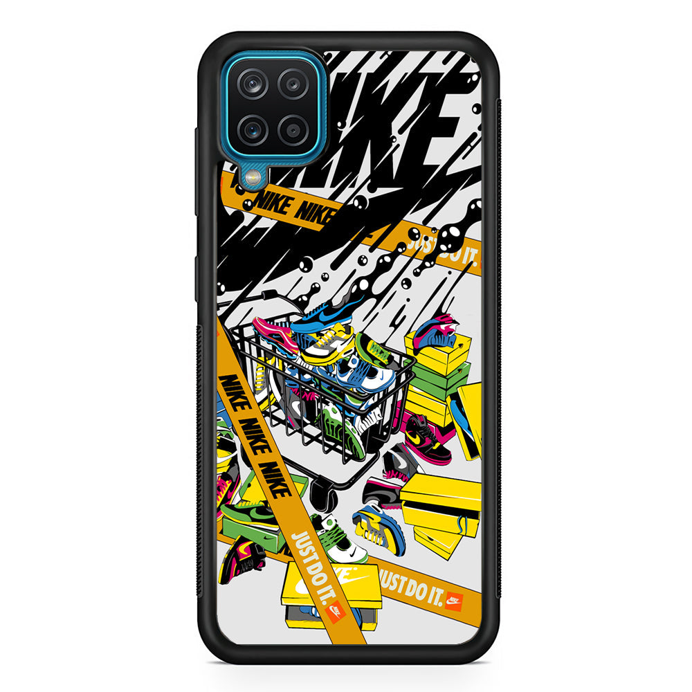 Nike Monthly Expenditure Samsung Galaxy A12 Case-Xtracase