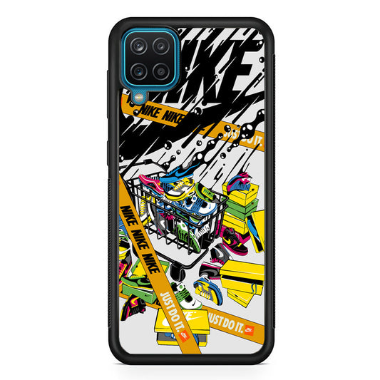 Nike Monthly Expenditure Samsung Galaxy A12 Case-Xtracase