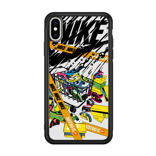 Nike Monthly Expenditure iPhone X Case-Xtracase