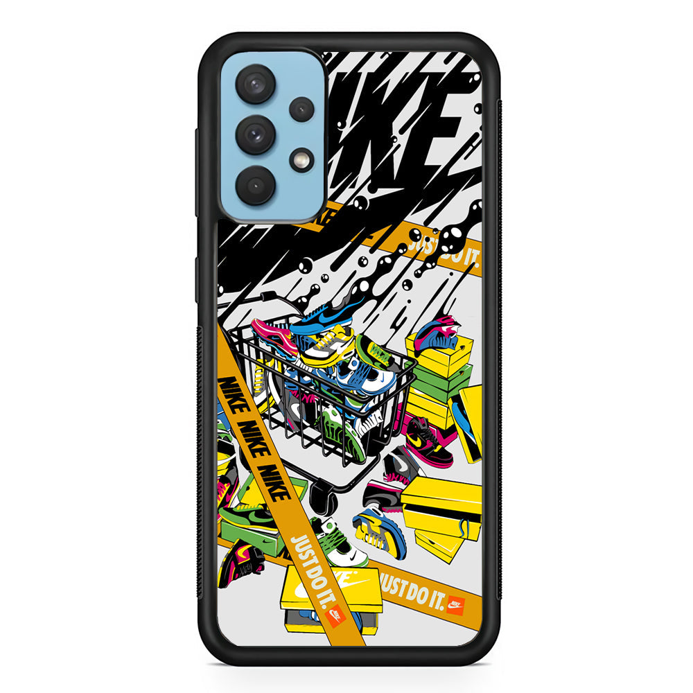 Nike Monthly Expenditure Samsung Galaxy A32 Case-Xtracase
