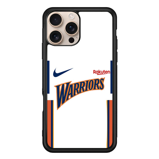 Nike NBA Warriors Jersey iPhone 16 Pro Max Case - Xtracase