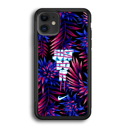 Nike Neon Glow Watchword iPhone 12 Case-Xtracase