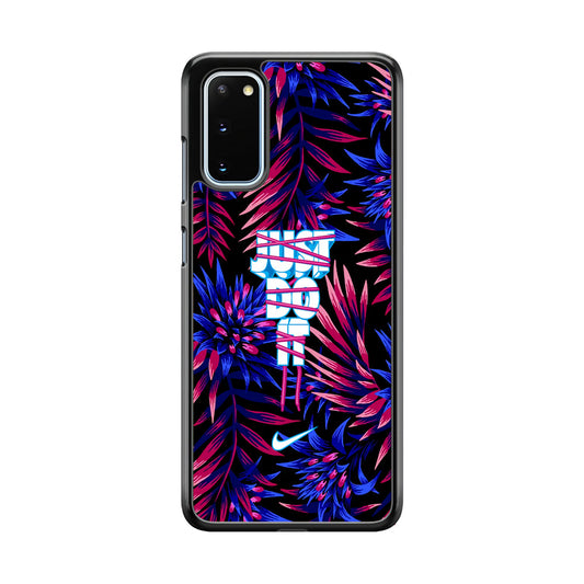 Nike Neon Glow Watchword Samsung Galaxy S20 Case-Xtracase