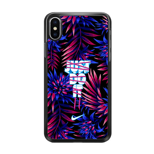 Nike Neon Glow Watchword iPhone Xs Case-Xtracase