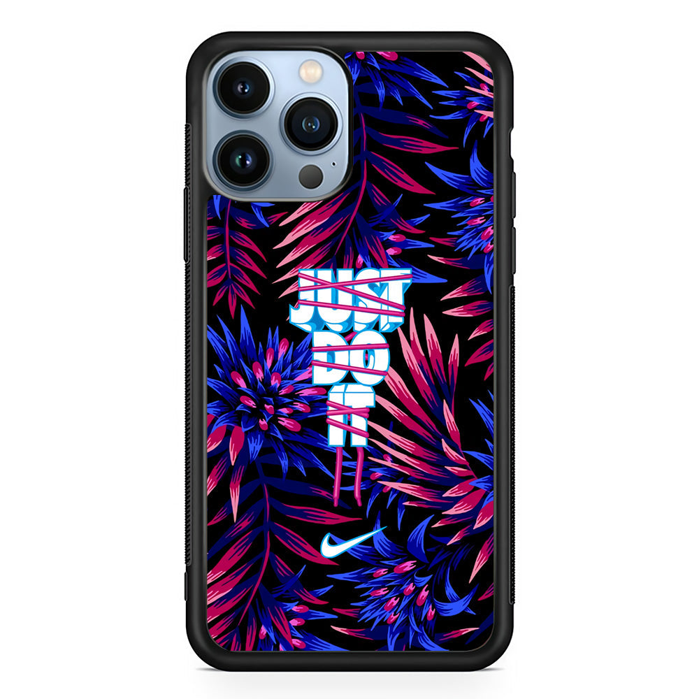 Nike Neon Glow Watchword iPhone 14 Pro Case-Xtracase