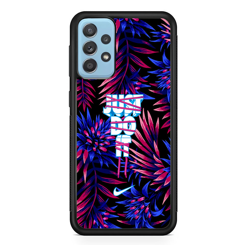Nike Neon Glow Watchword Samsung Galaxy A72 Case-Xtracase