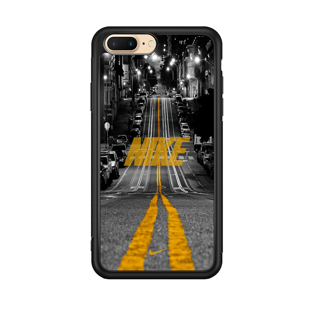 Nike Night Yellow Flames iPhone 8 Plus Case-Xtracase