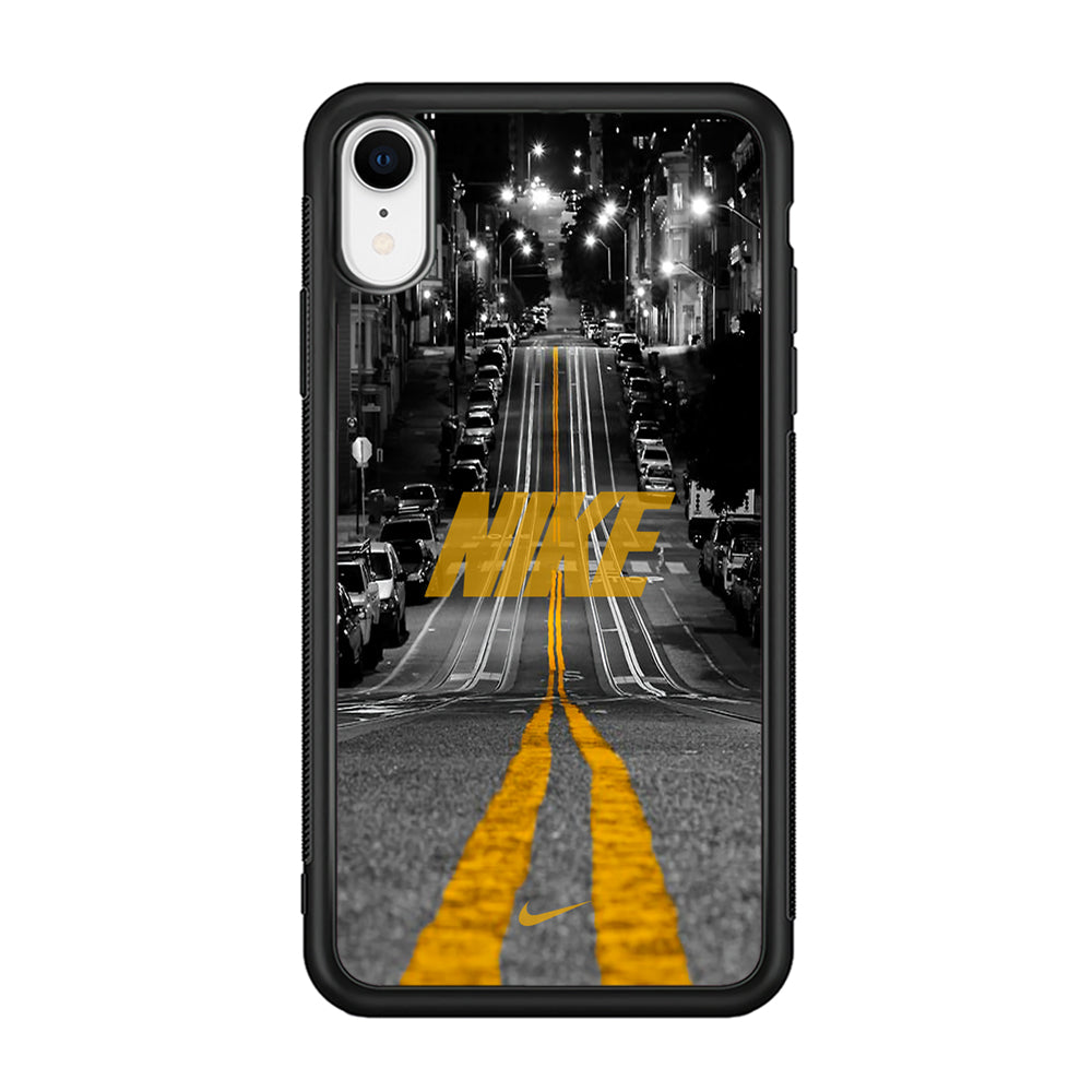 Nike Night Yellow Flames iPhone XR Case-Xtracase