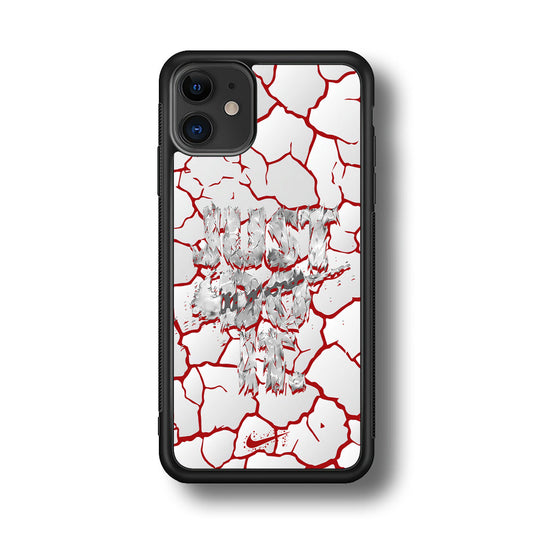 Nike On The Red Crack iPhone 11 Case-Xtracase