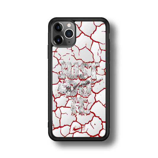 Nike On The Red Crack iPhone 11 Pro Max Case-Xtracase