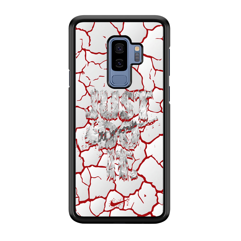 Nike On The Red Crack Samsung Galaxy S9 Plus Case-Xtracase