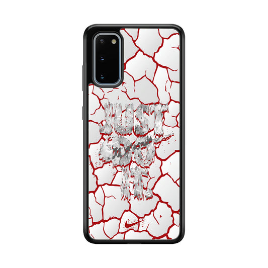 Nike On The Red Crack Samsung Galaxy S20 Case-Xtracase