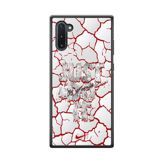 Nike On The Red Crack Samsung Galaxy Note 10 Case-Xtracase