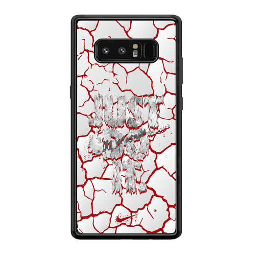 Nike On The Red Crack Samsung Galaxy Note 8 Case-Xtracase