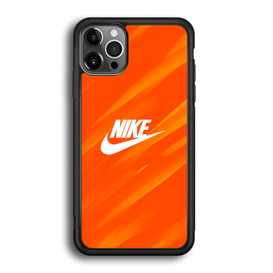 Nike Orange Vibes iPhone 12 Pro Case-Xtracase