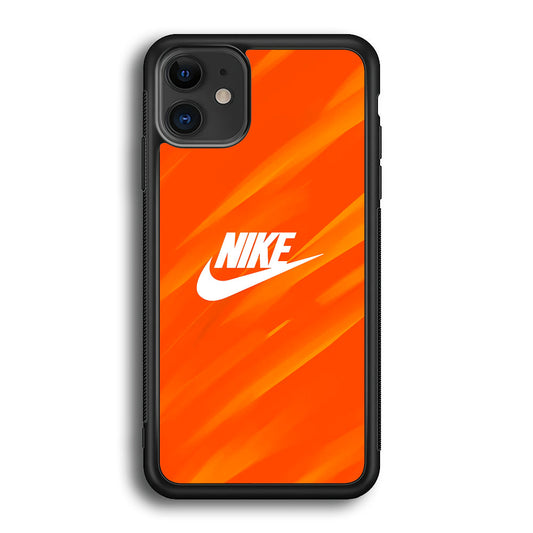 Nike Orange Vibes iPhone 12 Case-Xtracase
