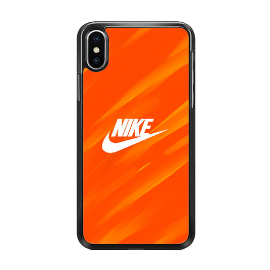 Nike Orange Vibes iPhone XS Case-Xtracase