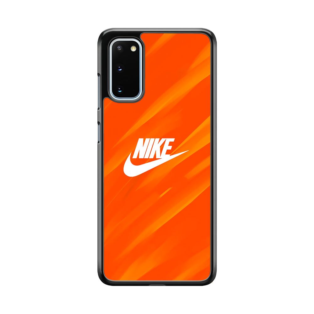 Nike Orange Vibes Samsung Galaxy S20 Case-Xtracase