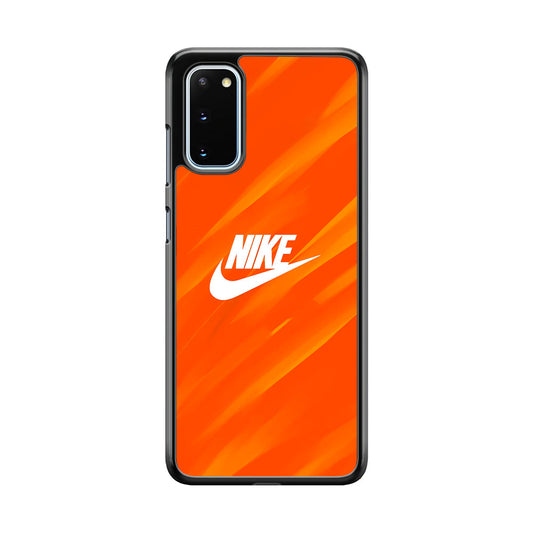 Nike Orange Vibes Samsung Galaxy S20 Case-Xtracase