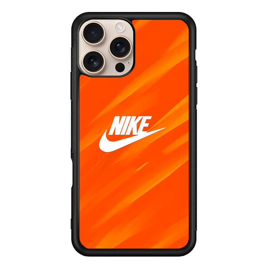 Nike Orange Vibes iPhone 16 Pro Max Case - Xtracase