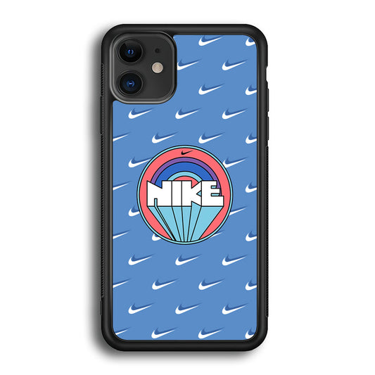 Nike Patern and Rounded Shape iPhone 12 Case-Xtracase