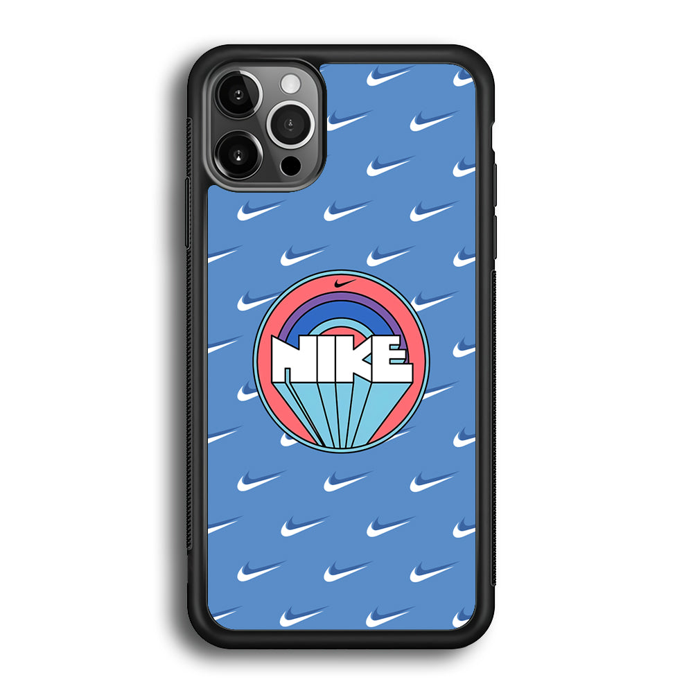 Nike Patern and Rounded Shape iPhone 12 Pro Case-Xtracase