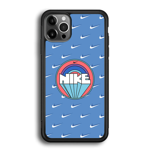 Nike Patern and Rounded Shape iPhone 12 Pro Case-Xtracase