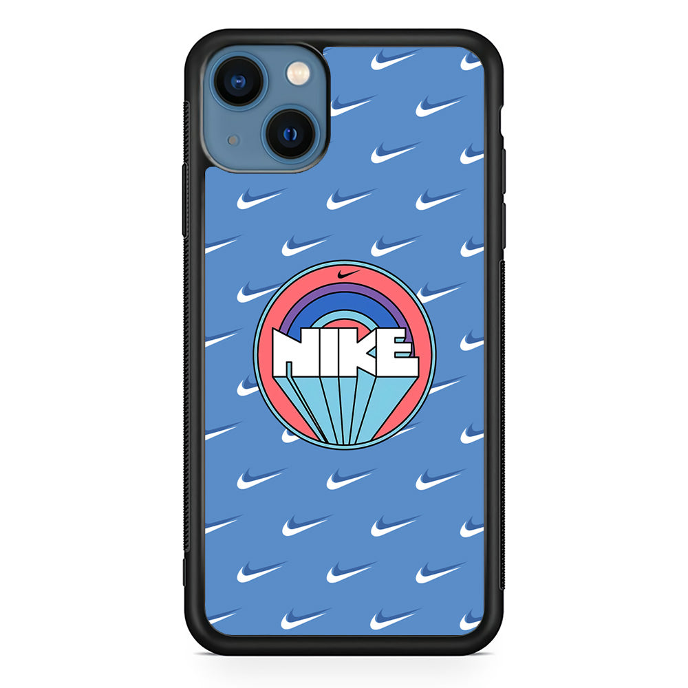 Nike Patern and Rounded Shape iPhone 13 Case-Xtracase